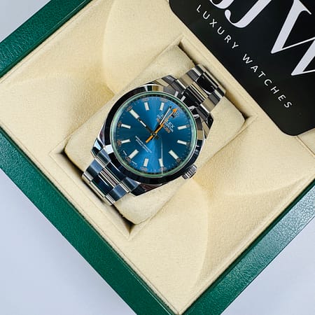 Milgauss hot sale blue dial