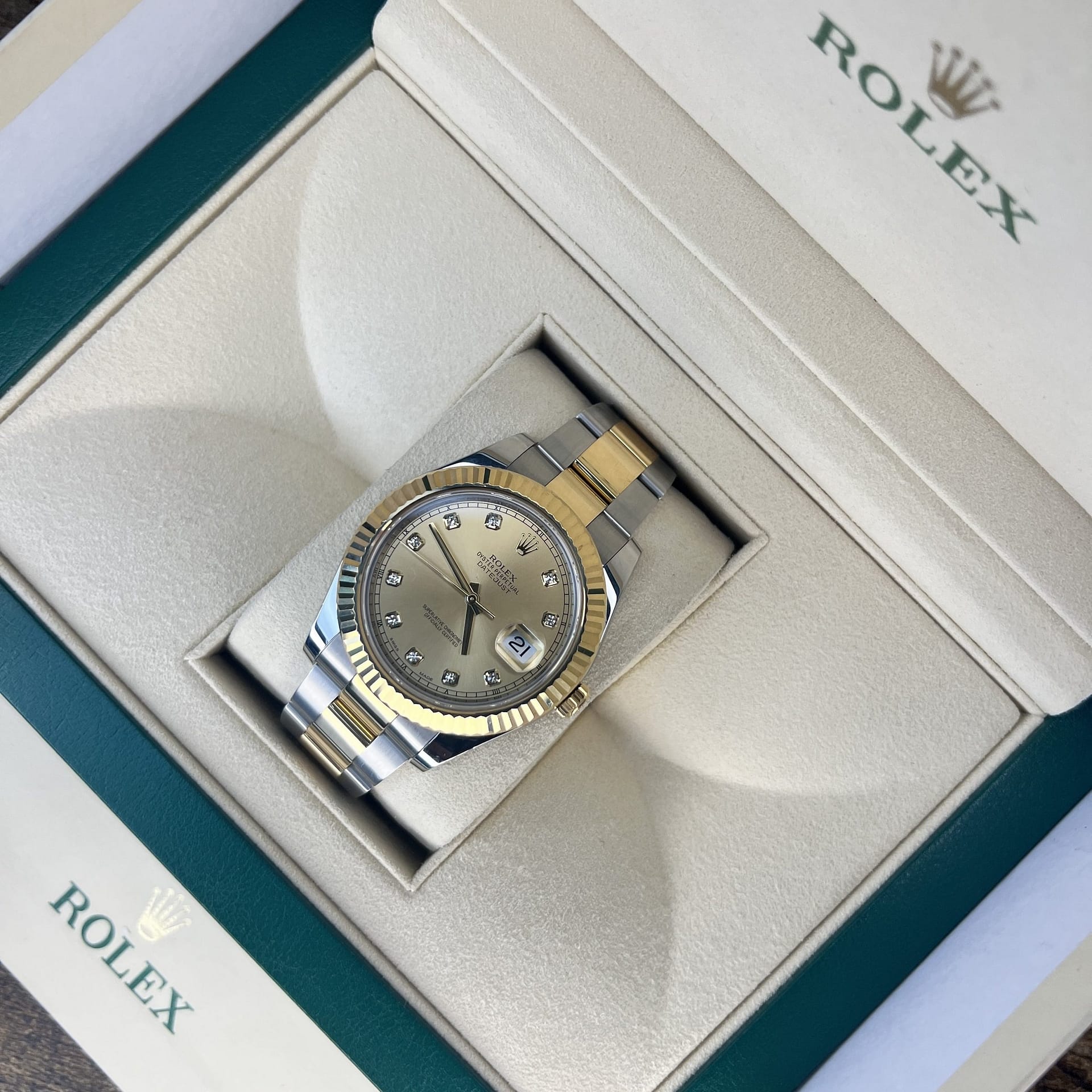 Rolex datejust online 38