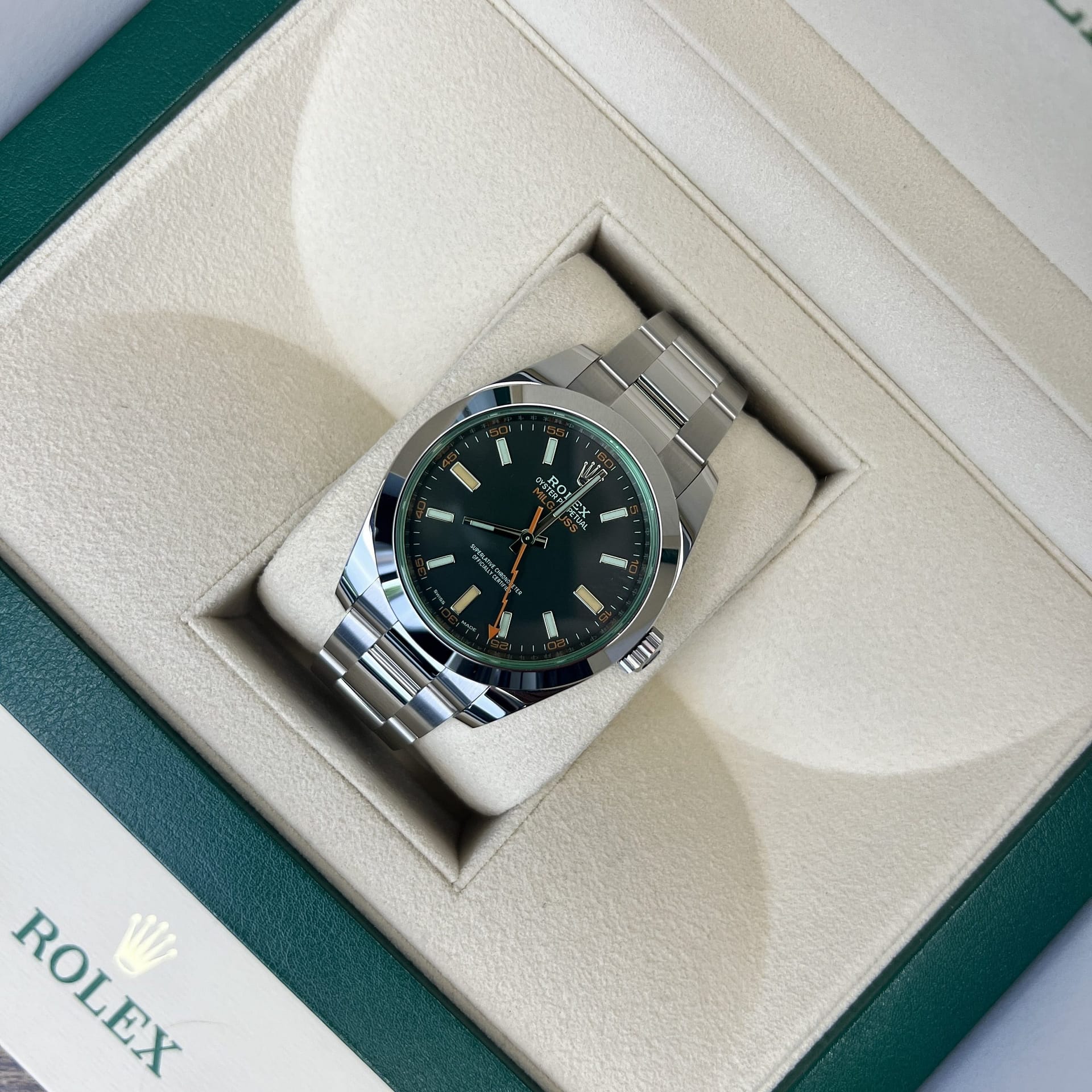 Rolex Milgauss Black Dial 40mm 116400GV